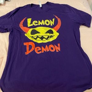 Lemon Demon band T-shirt size 2XL
